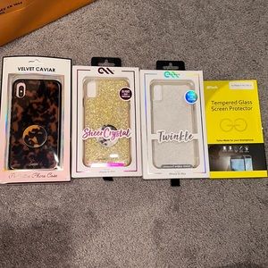 iPhone XS Max Phone Cases and Screen Protectors